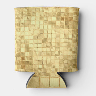 Enfriador De Latas Mosaico colorido, diseño artístico de fondo.