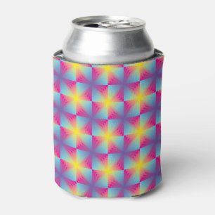 Enfriador De Latas Mosaico cuadrado abstracto del vector