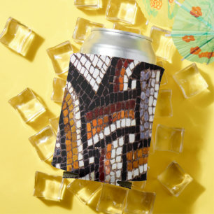 Enfriador De Latas Mosaico de Tile Romano