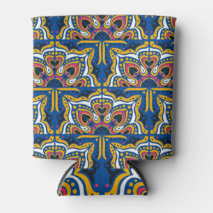 Enfriador De Latas Mosaico Indio Talavera: Cerámica sin Marea.