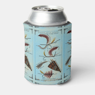 Enfriador De Latas "Moscas de salmón"