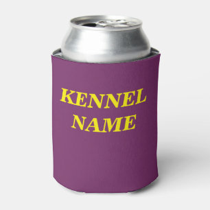 ENFRIADOR DE LATAS MOSTRAR COOLER PERSONALIZADO DE PERRO