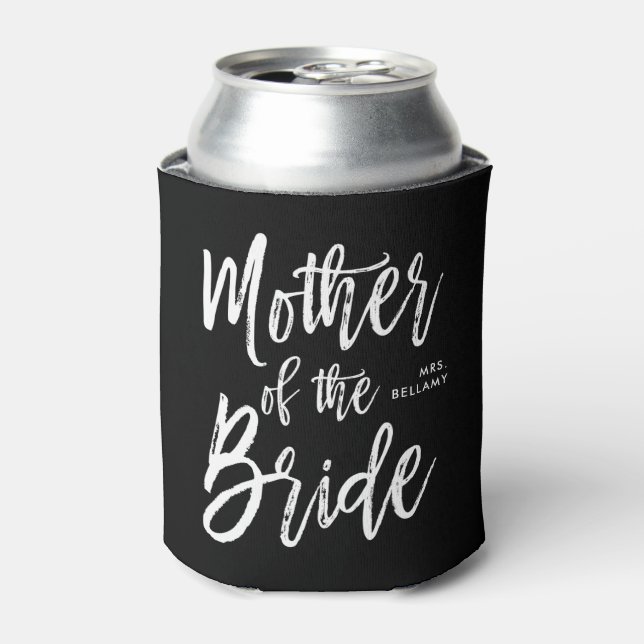 Enfriador De Latas Mother of the Bride | Boda personalizada con estil (Lata Anverso)