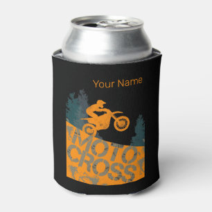 Enfriador De Latas Motocross Biker Vintage Motorcicleta y motocicleta