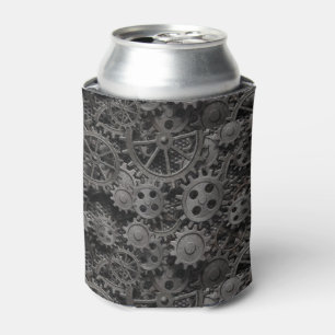 Enfriador De Latas Muchos viejos engranajes o piezas metalizado