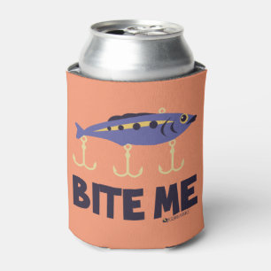 Enfriador De Latas Muérdame peón divertido de la poder