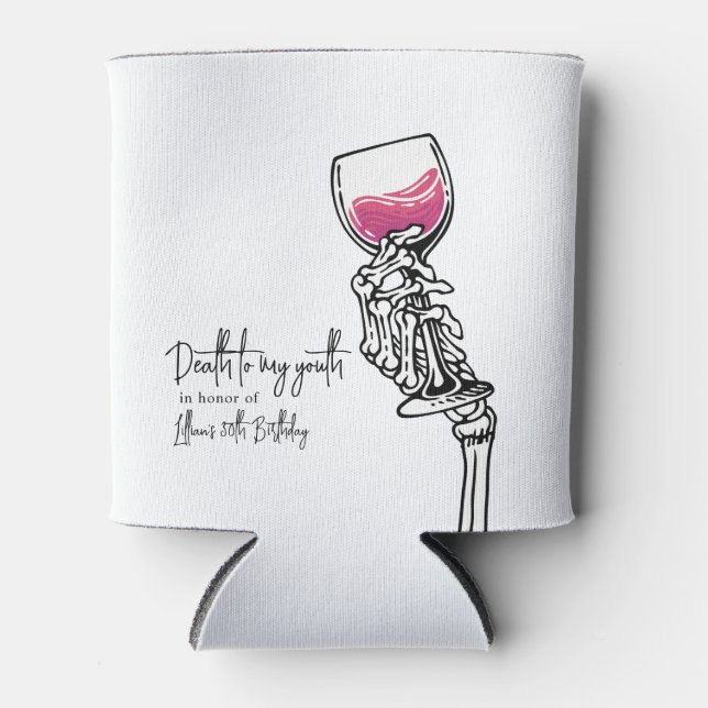 Enfriador De Latas Muerte a mi juventud (Anverso)