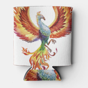 Enfriador De Latas Mujer de moda minimalista, Black Line Graphics.