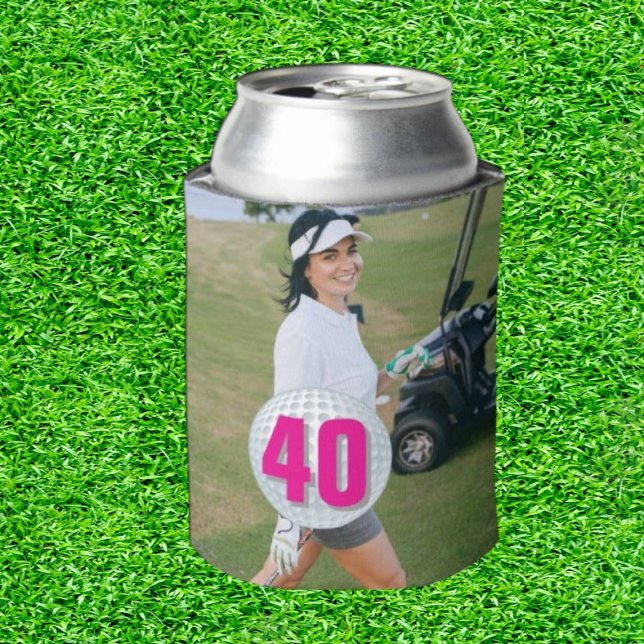 Enfriador De Latas Mujer Rosa Golf-40 Tema (Subido por el creador)