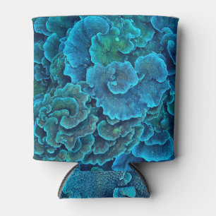 Enfriador De Latas Mundo submarino, escena del mar azul.