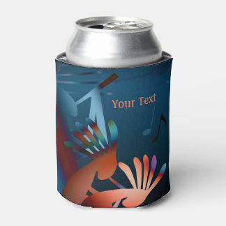 Enfriador De Latas Música azul de Kokopelli 2
