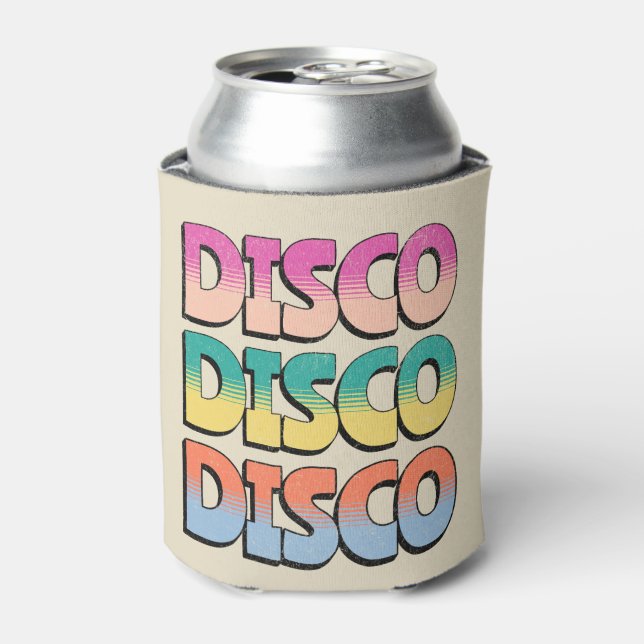 Enfriador De Latas Música de disco (Lata Anverso)