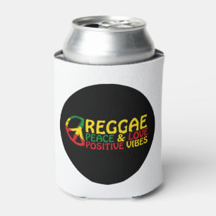 Enfriador De Latas Música de reggae con citas positivas