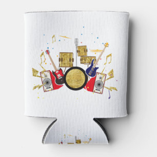 Enfriador De Latas música fiesta guitarra drum set musical