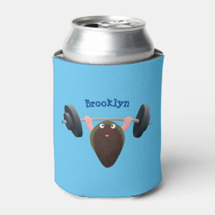 Enfriador De Latas Mussel gracioso trabajando en ilustracion personal