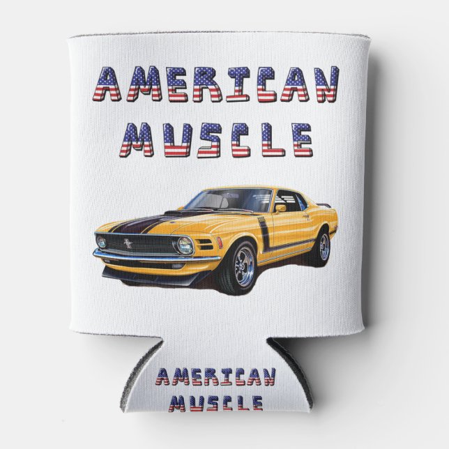 Enfriador De Latas Mustang Boss 302 (Anverso)