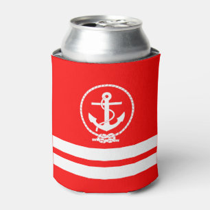 Enfriador De Latas Muy Cool Patrón de Ancla Náutica