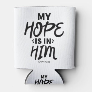 Enfriador De Latas My Hope Good Hope Cita La Esperanza De Los Gráfico