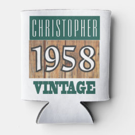 Enfriador De Latas Nacido en 1958 - Celebrando el año de nacimiento