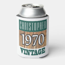 Enfriador De Latas Nacido en 1970. Refrigerador de bebidas de parto d