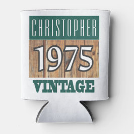 Enfriador De Latas Nacido en 1975. Refrigerador de bebidas de parto d