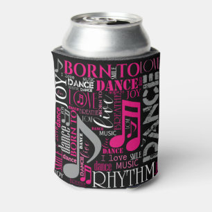 Enfriador De Latas Nacido en baile Rosa ID277