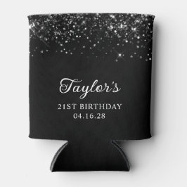 Enfriador De Latas Nacimiento Purpurinoso Negro 21