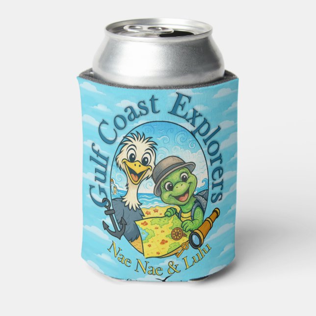 Enfriador De Latas Nae Nae & Lulu Adventures Can Cozy (Reverso de la lata)