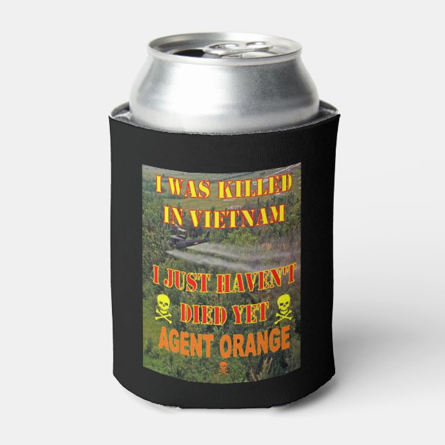 ENFRIADOR DE LATAS NARANJA AGENT (Lata Anverso)