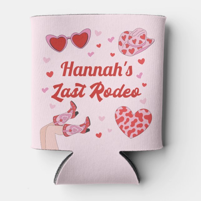 Enfriador De Latas Nashville Bachelorette Último Refrigerador de bebi (Anverso)