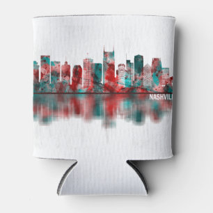 Enfriador De Latas Nashville Tennessee Skyline