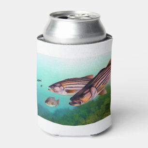 Enfriador De Latas Natación de la lubina rayada