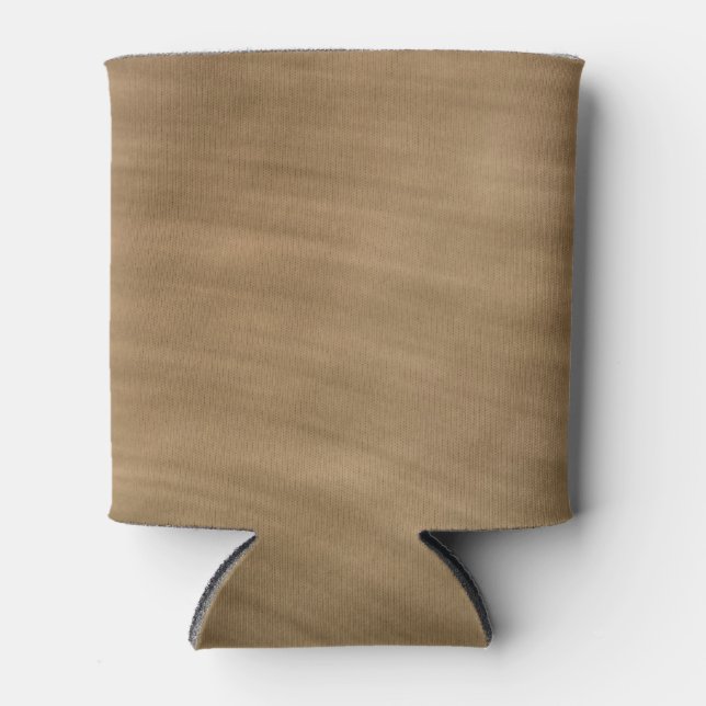 Enfriador De Latas Natural Tan Sandstone Look Background (Anverso)