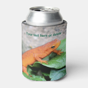 Enfriador De Latas Naturaleza de Salamander Naranja Cuta Personalizad