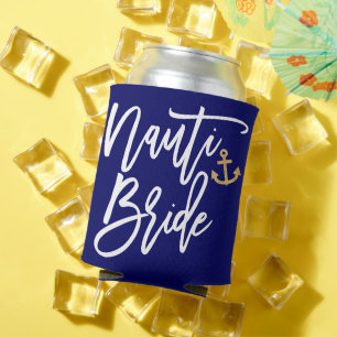 Enfriador De Latas Nauti Novia Divertida Fiesta de Despedida de Solte