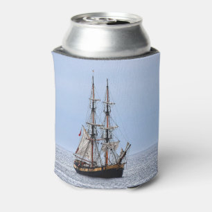 Enfriador De Latas Nautical Fishing Boys Blue Skies