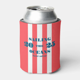 Enfriador De Latas Nautical Party Can Cooler