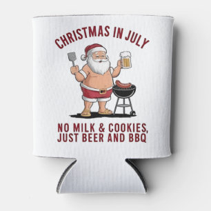 Enfriador De Latas Navidad en Julio: Sin Leche, Sin Galletas, Solo Ce