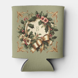 Enfriador De Latas Navidad victoriana/clásica/vintage