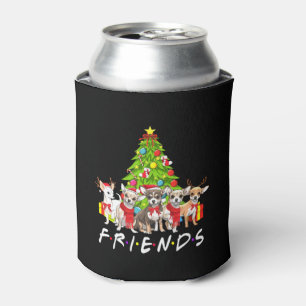 Enfriador De Latas Navidades amigos perro