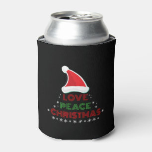 Enfriador De Latas Navidades - Amor, Paz, Navidades - Navidades