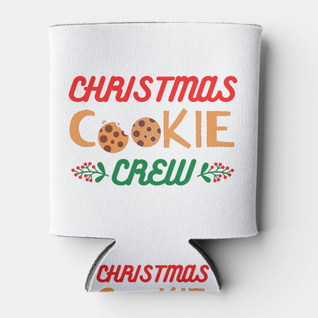 Enfriador De Latas Navidades Cookie Crew (Anverso)