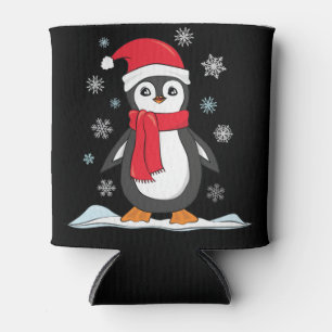 Enfriador De Latas Navidades Cute Penguin