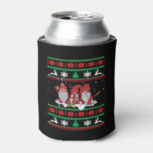 Enfriador De Latas Navidades de béisbol de Gnome