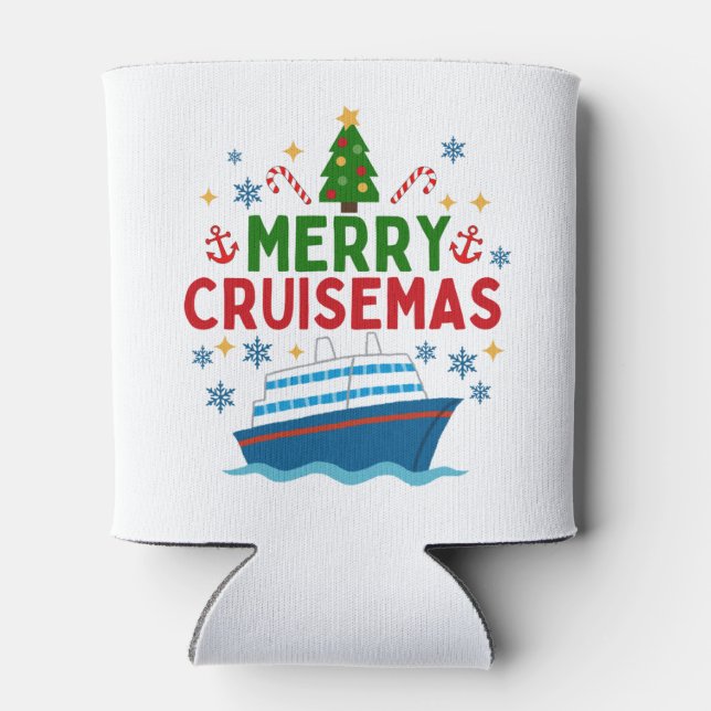 Enfriador De Latas Navidades de Merry Cruisemas (Reverso)