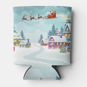 Enfriador De Latas Navidades de renos de Santa Lucía