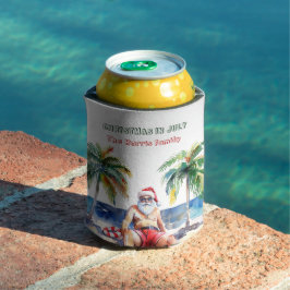Enfriador De Latas Navidades De Verano De Santa I En Julio