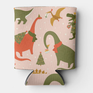 Enfriador De Latas Navidades Dino Fiesta: Tree Rex