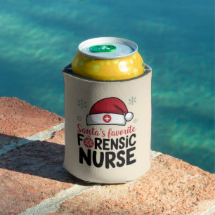 Enfriador De Latas Navidades divertidos de enfermeras forenses favori