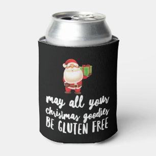 Enfriador De Latas Navidades divertidos Gluten Free